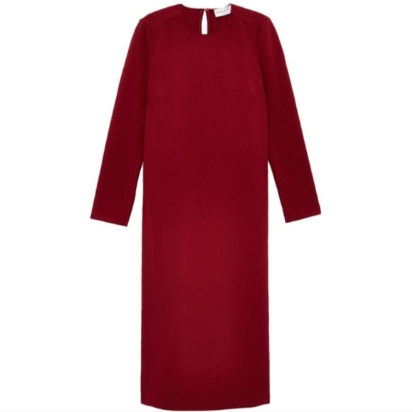 Babaton 1-01 Wilhelmina dress in red row - Picture 17 of 17